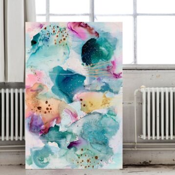 "Shuffle" - 100x150 cm