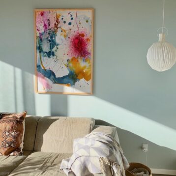 Tonight's the night - A3, 50x70, 70x100 cm eller 100x140 cm