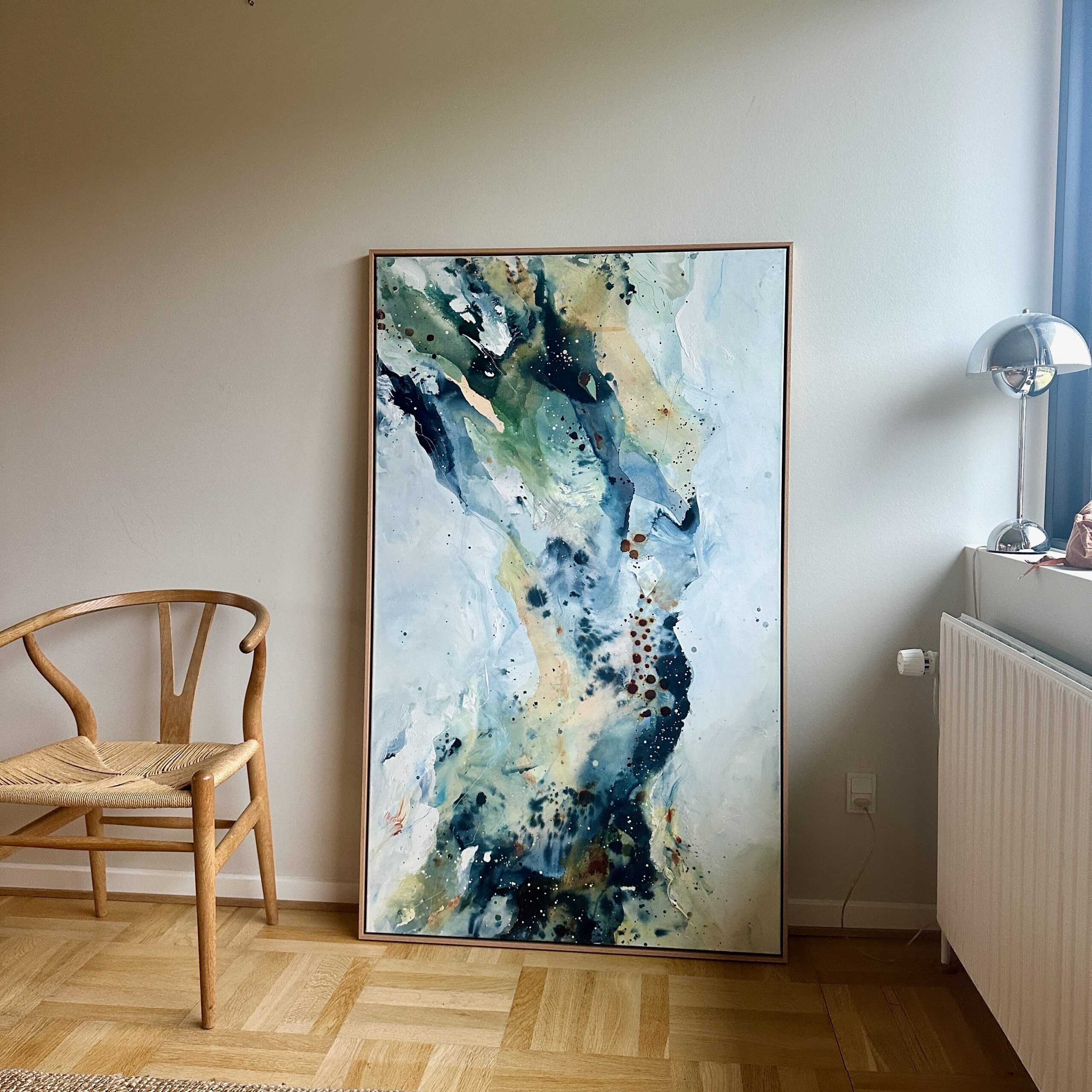 Soft #3 - 90x150 cm - i egetræsramme - Billede 19
