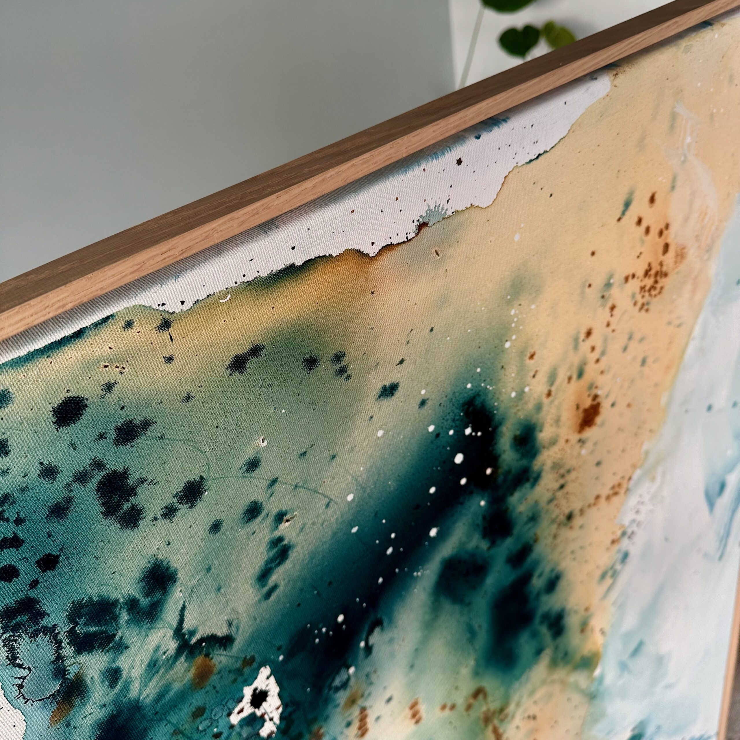 RESERVERET: Soft #8 - 100x150 cm - i ramme - Billede 10