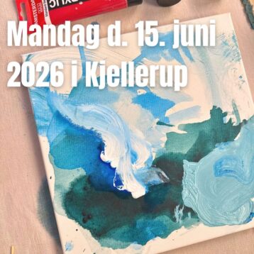Malekursus d. 15. juni 2026 kl. 9.30-16.00 i Kjellerup (inklusiv maling)
